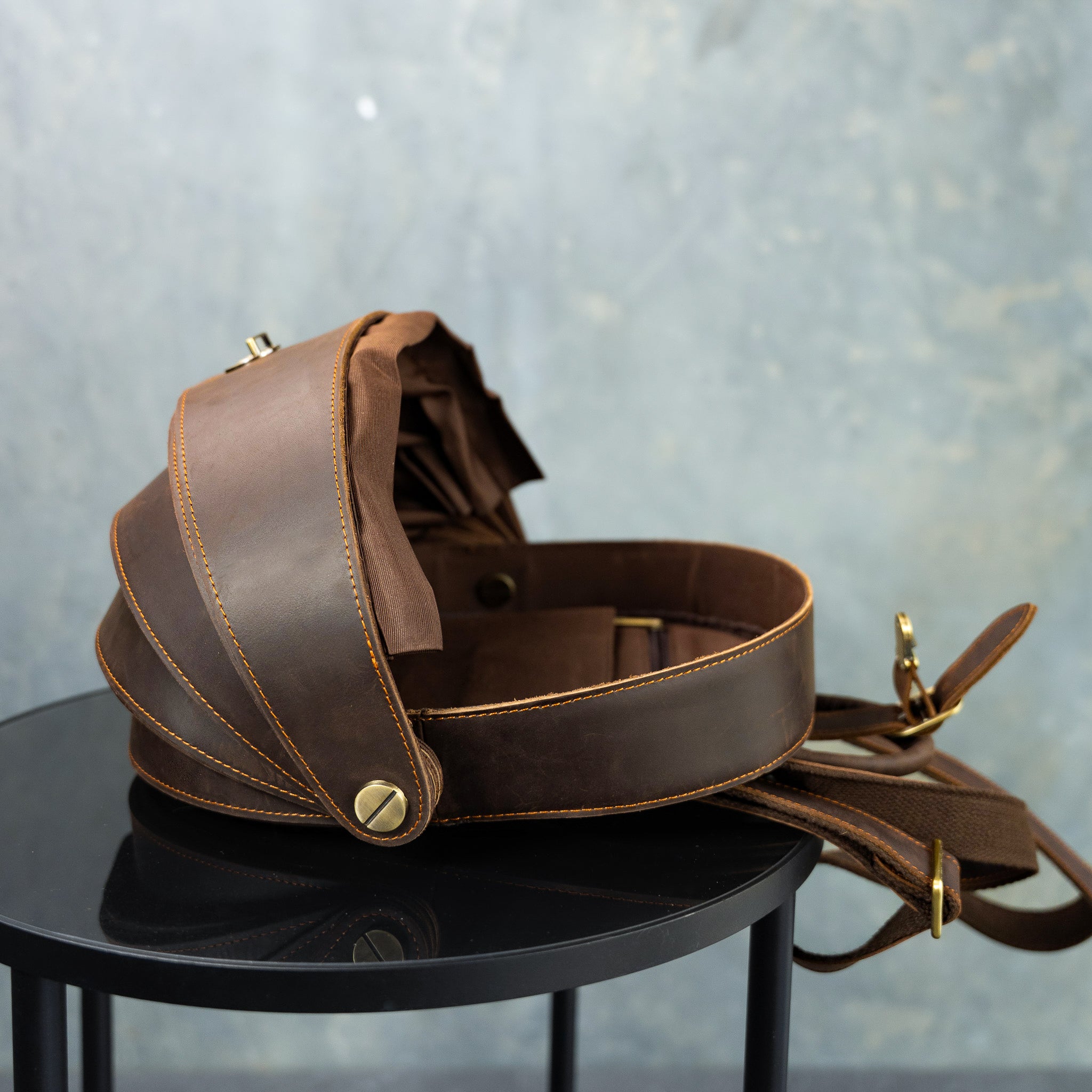 Sphere Backpack SPHERE - Peroye - Leather Backpack – PEROYE