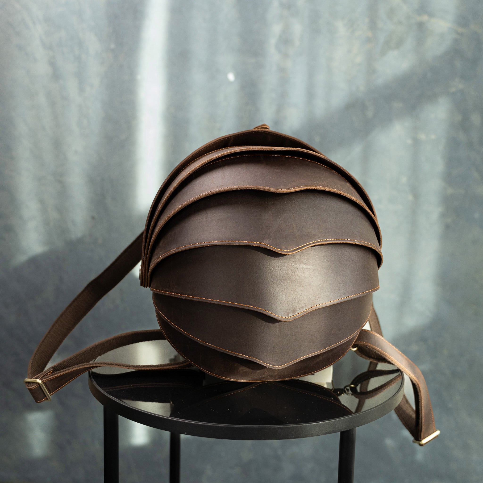 Sphere Backpack SPHERE - Peroye - Leather Backpack – PEROYE