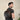 brown leather backpack featured by men model