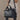 black leather duffel bag gym bag weekender bag stylish graceful for men and women